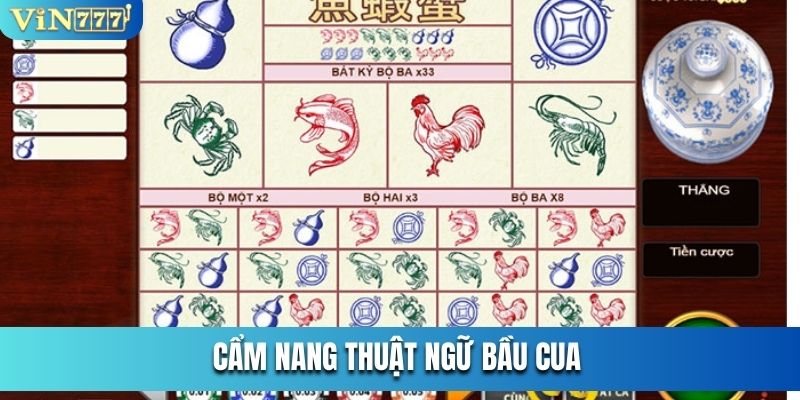 Cẩm nang thuật ngữ Bầu cua